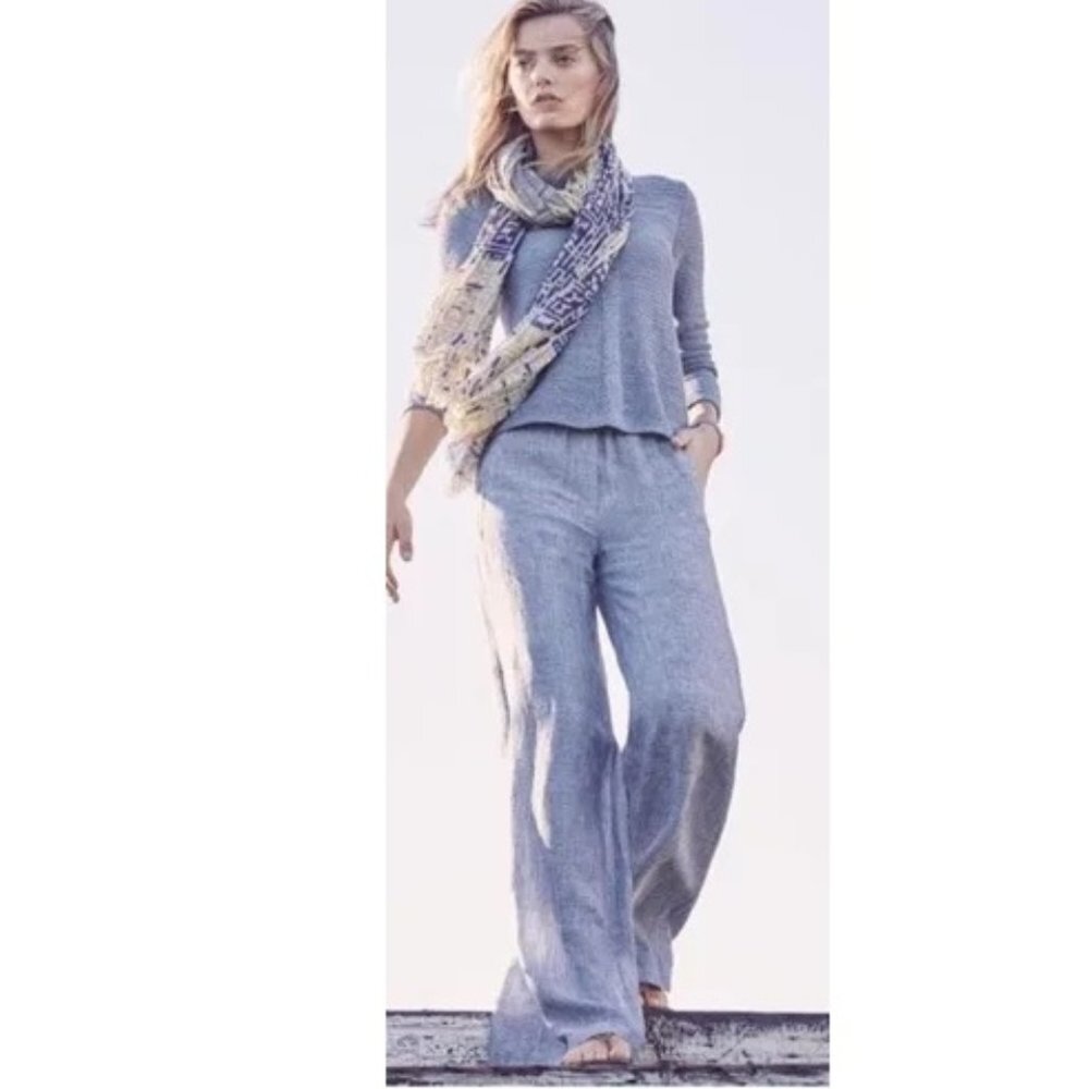 Nic & Zoe Linen Wide Leg Pants